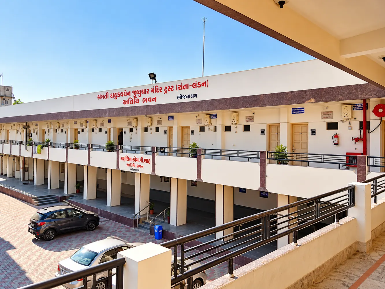 Illustrative heritage courtyard in Gujarat